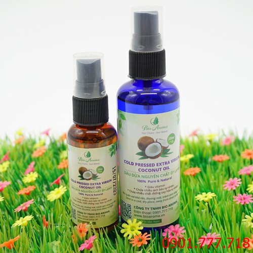 Dầu dừa ép lạnh nguyên chất 100% - coconut Oil | Bio Aroma