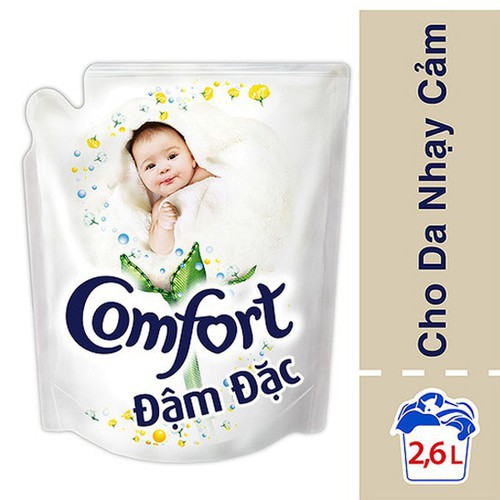 Nước Xả Vải Comfort Đậm Đặc Cho Da Nhạy Cảm 2,6L - 64
