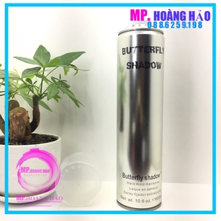 Gôm Xịt Tóc Cứng  Butter Shadow 150-600ml Chuẩn Xịn