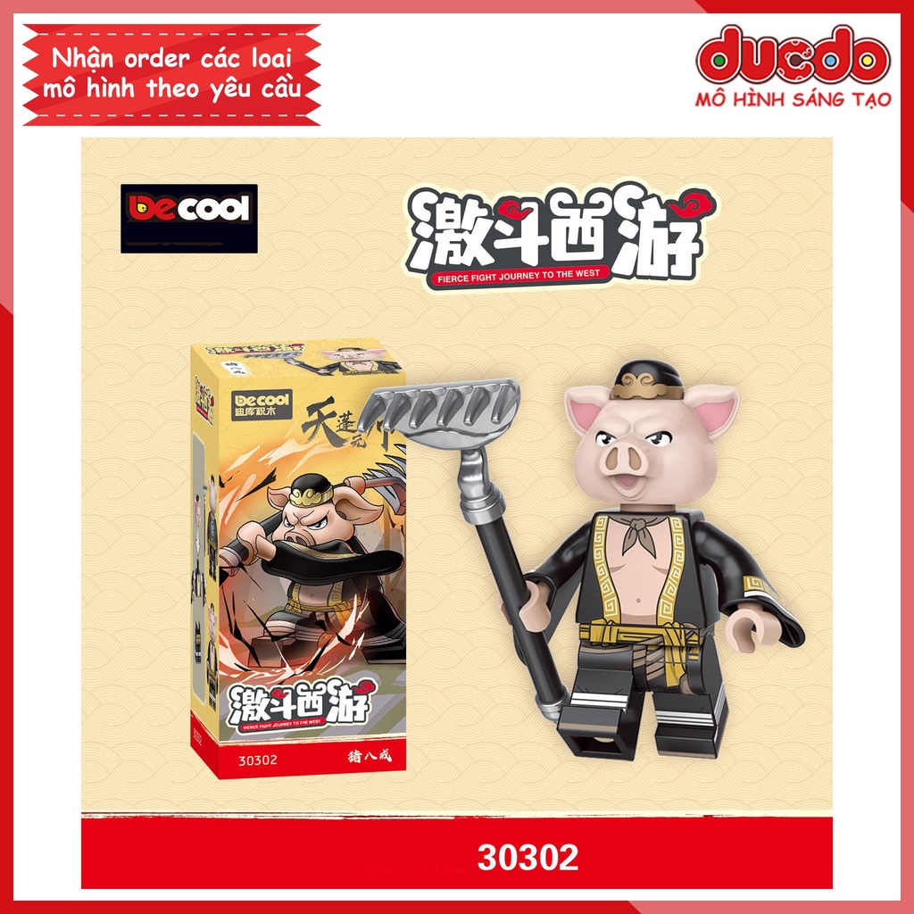 DCOOL 30301 - 30306 Minifigures các nhân vật Tây Du Ký - Đồ chơi Lắp ghép Xếp hình Mô hình Mini Tôn Ngộ Không