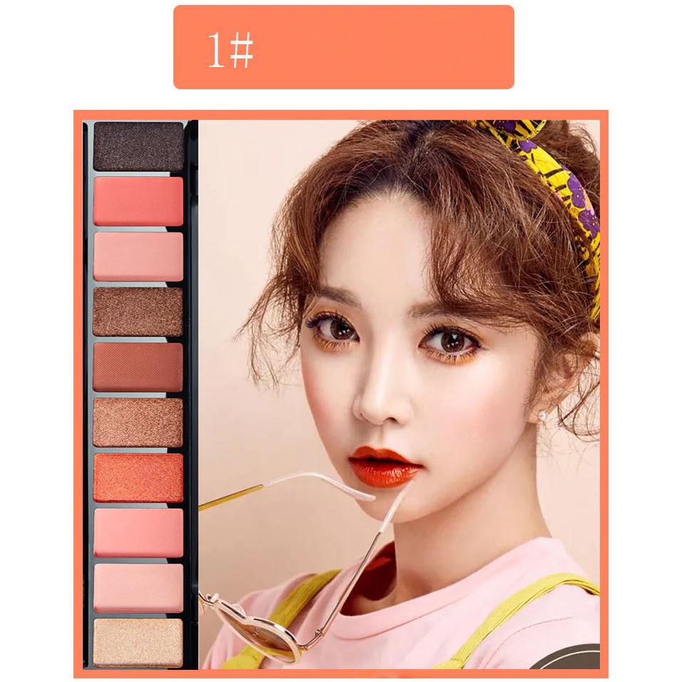 Bảng phấn mắt 10 màu Fashion của Lameila hàng nội địa Trung MS013 | BigBuy360 - bigbuy360.vn