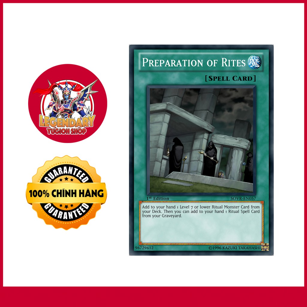 Preparation Of Rites