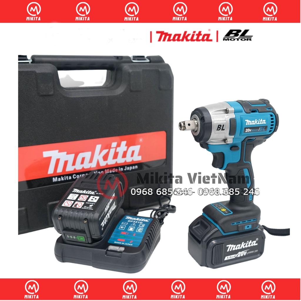 Máy Siết Bulong Makita 20V - Động cơ không chổi than .