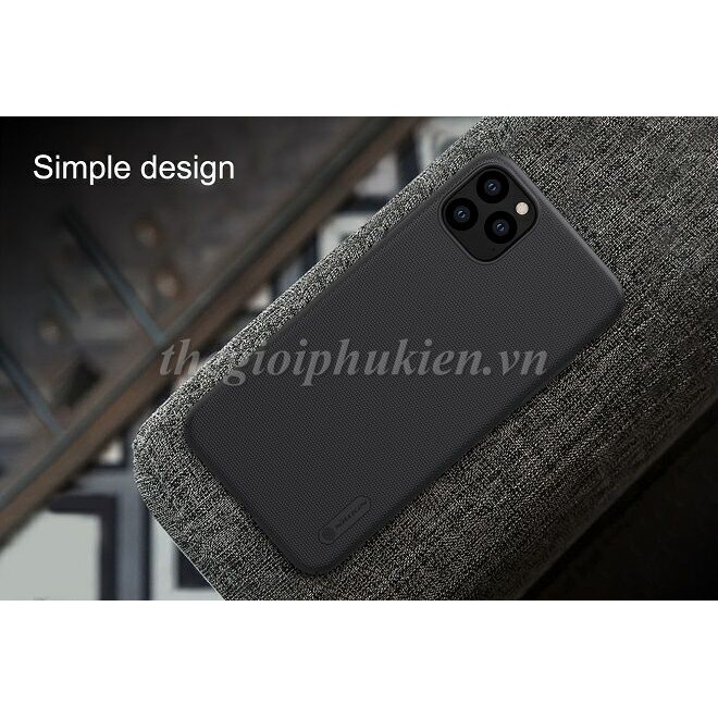 Ốp lưng iPhone 11, iPhone 11 Pro, iPhone 11 Pro Max chính hãng Nillkin dạng sần