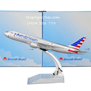 Mô hình máy bay tĩnh B777 American Airlines