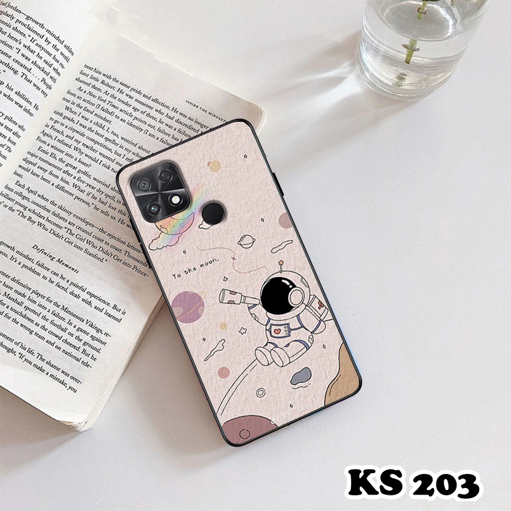 Ốp lưng Poco C40 4G - Ốp in hình Phi hành gia cực hot