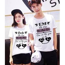 Mẫu áo đôi áo cặp cực HOT đáng iu giá rẻ đẹp siêu dễ thương