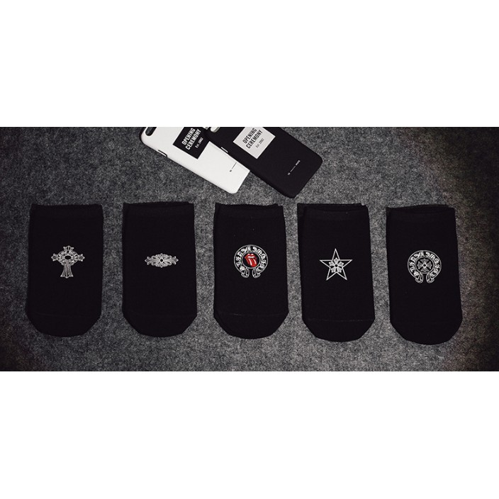 Set 5 Đôi Vớ Ngắn Chrome Heart