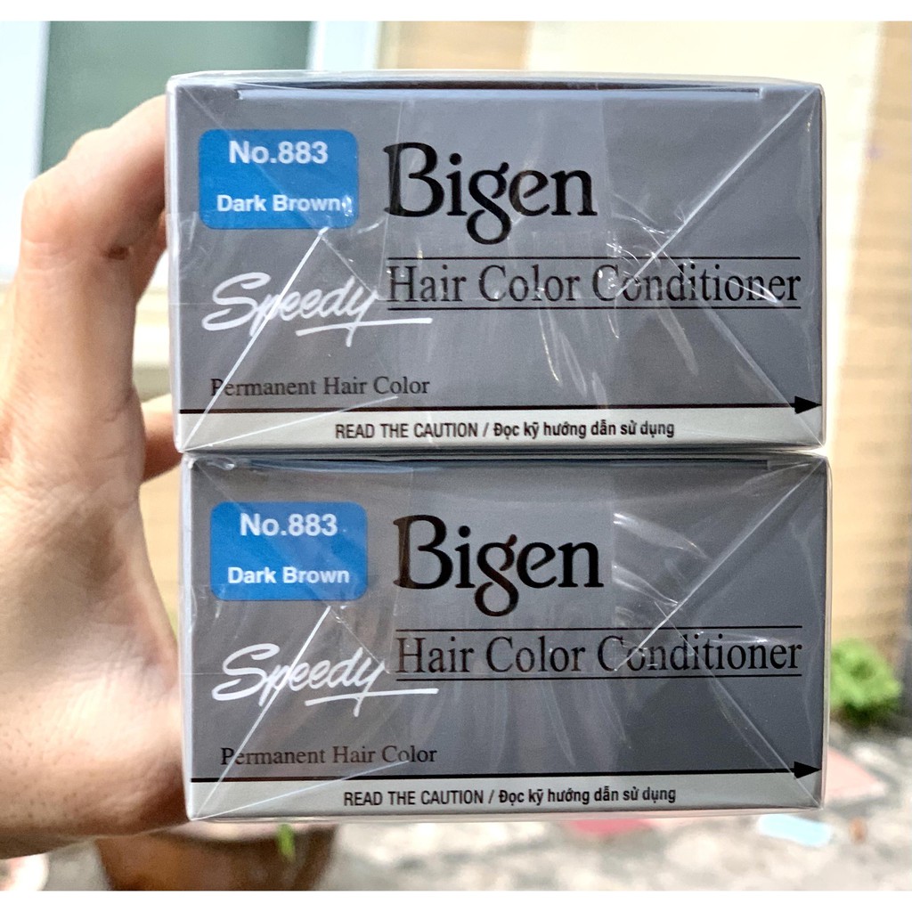 KEM NHUỘM PHỦ BẠC BIGEN SPEEDY HAIR COLOR CONDITIONER ( TÊN THƯỜNG GỌI BIGEN XÁM)