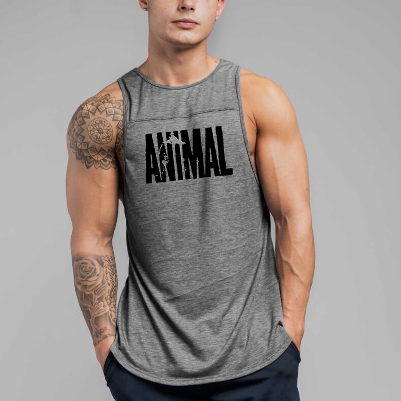 Áo Ba Lỗ Cổ Tròn Thời Trang Thể Thao Sành Điệu Cho Nam