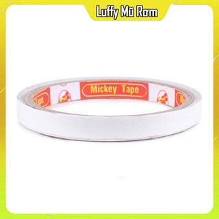 Băng dính 2 mặt Mickey Tape cỡ 1cm