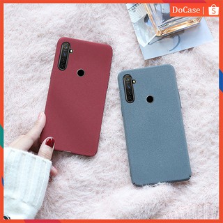 Ốp lưng màu nhám cho điện thoại Realme 5i 5