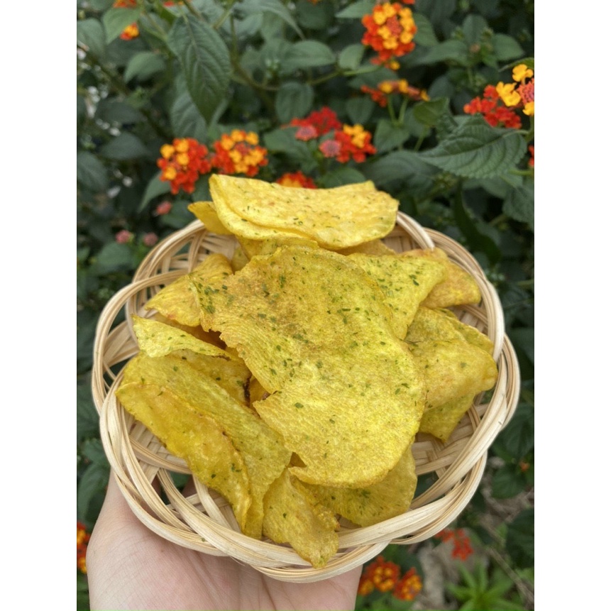 KHOAI LANG SẤY MẮM HÀNH