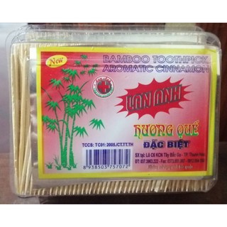 Hộp tăm tre hương quế tiệt trùng Lan Anh