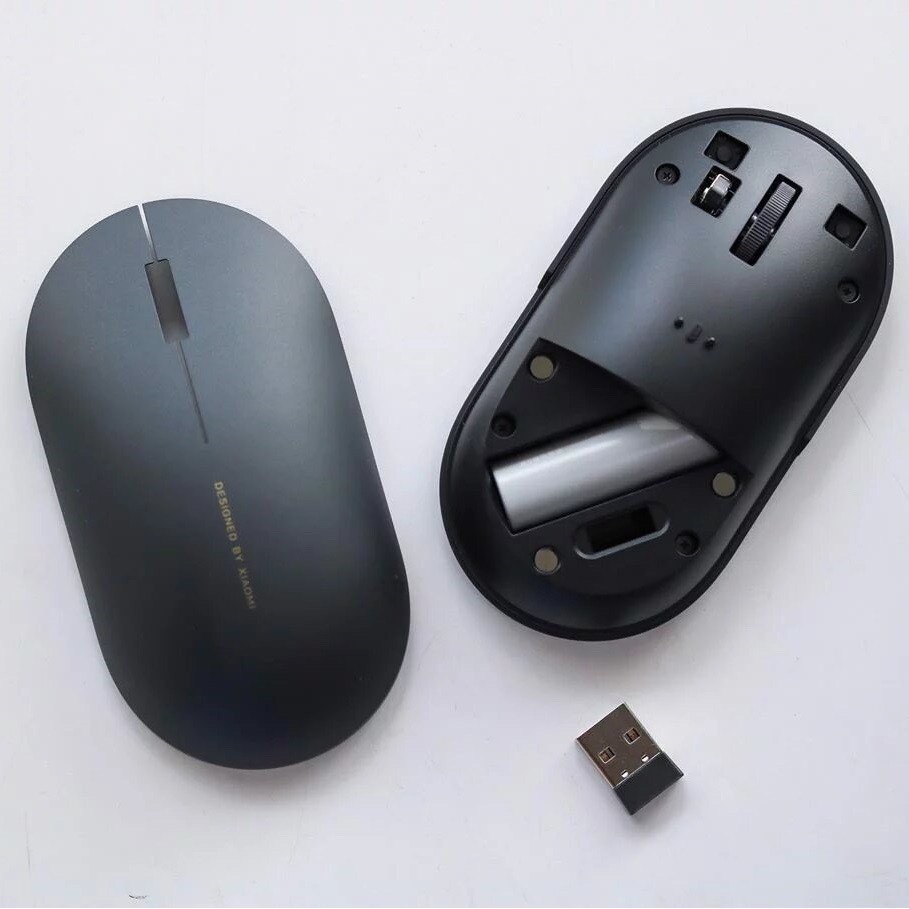 Chuột KHÔNG DÂY Xiaomi Gen 2 Wireless Portable Mouse - Fullbox- BẢO HÀNH CHÍNH HÃNG 3 THÁNG