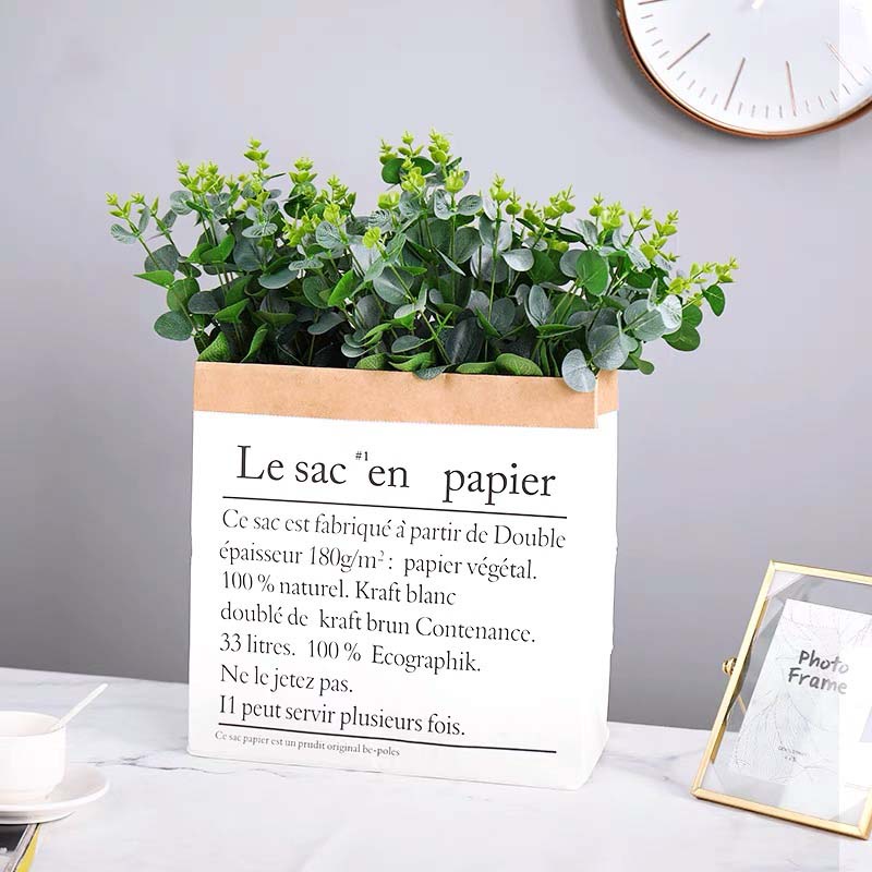 Hoa Giả 🌺 Cây lá táo giả 16 nhánh