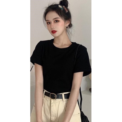 Áo thun ngắn tay trơn Oversize đủ màu Unisex - Dolce