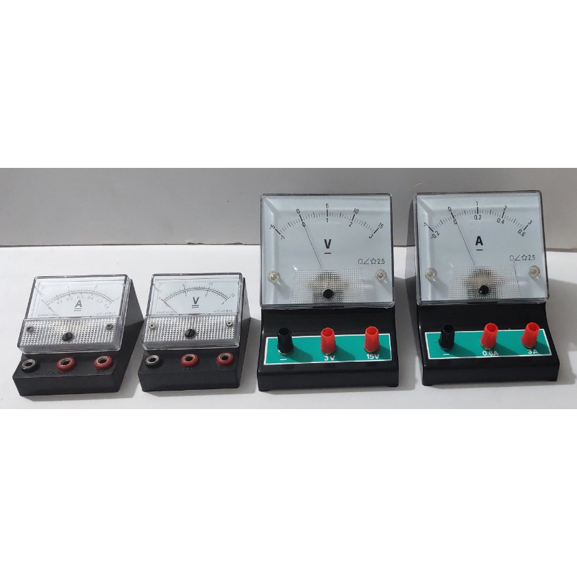 Ampe kế, vôn kế chỉ thị kim (1 chiều)