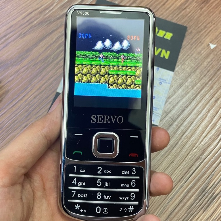 ĐIỆN THOẠI 4 SIM SERVO V9500 NHỎ GỌN LƯU 500 SỐ 23 TRÒ CHƠI