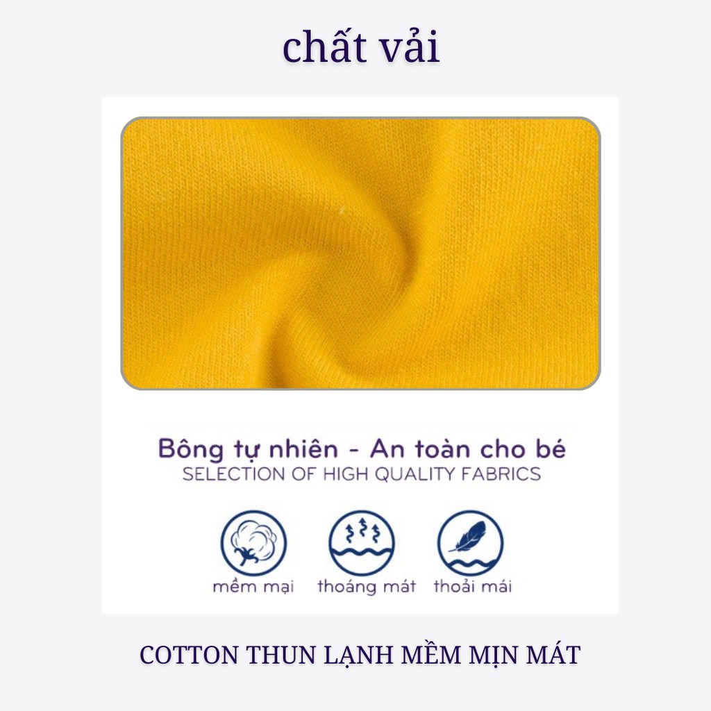 Đồ Bộ Bé Trai, Bé Gái Minky Mom Vải Thun Lạnh Thỏ Hồng Sư Tử Vàng Viền Cổ, Bộ Dài Tay Cho Bé Mặc Thu Đông MKMTD2148