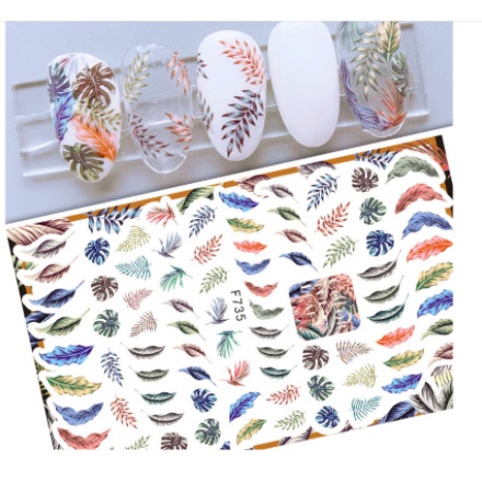 sticker trang trí nail