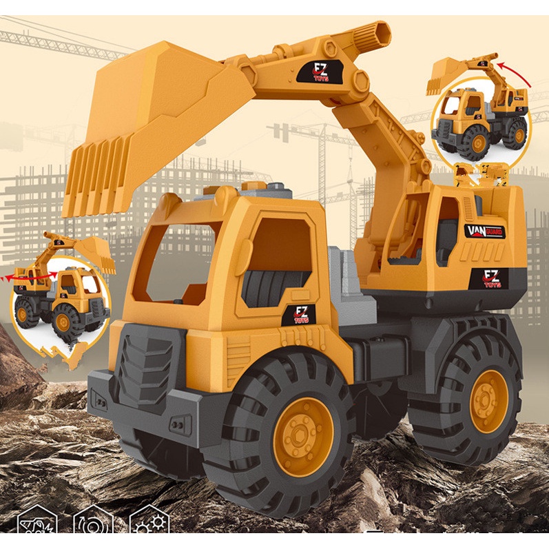 Mô hình ZHAN QI TOYS xe tải đồ chơi cho trẻ em