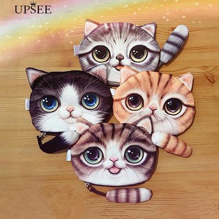 Ví tiền hình mặt mèo cho trẻ em