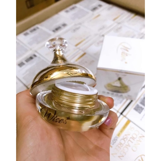 01 Hũ Kem Chống Nắng Wises Nano Collagen 10gr Chính Hãng Thái Lan