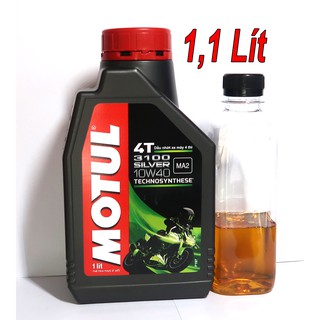 1,1 Lít Nhớt Motul 3100 Silver 10W40 Cao Cấp Cho Winner, Winner X, Sonic