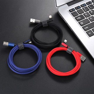  Dây cáp sạc nhanh chân vuông góc dành cho iPhone/iPad dài 1.8m