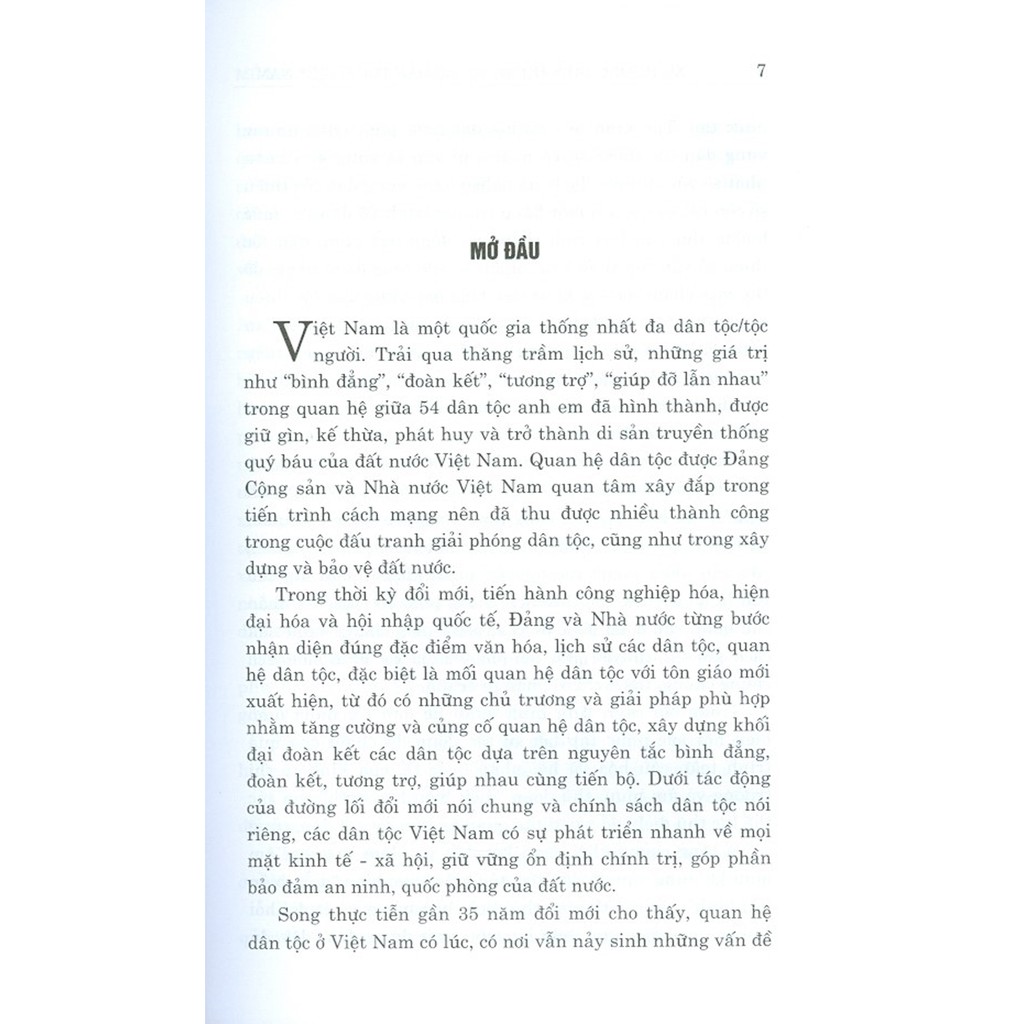 Sách - Xu Hướng Biến Đổi Quan Hệ Dân Tộc Ở Việt Nam Trong Thời Kỳ Đổi Mới (Sách Chuyên Khảo) | BigBuy360 - bigbuy360.vn