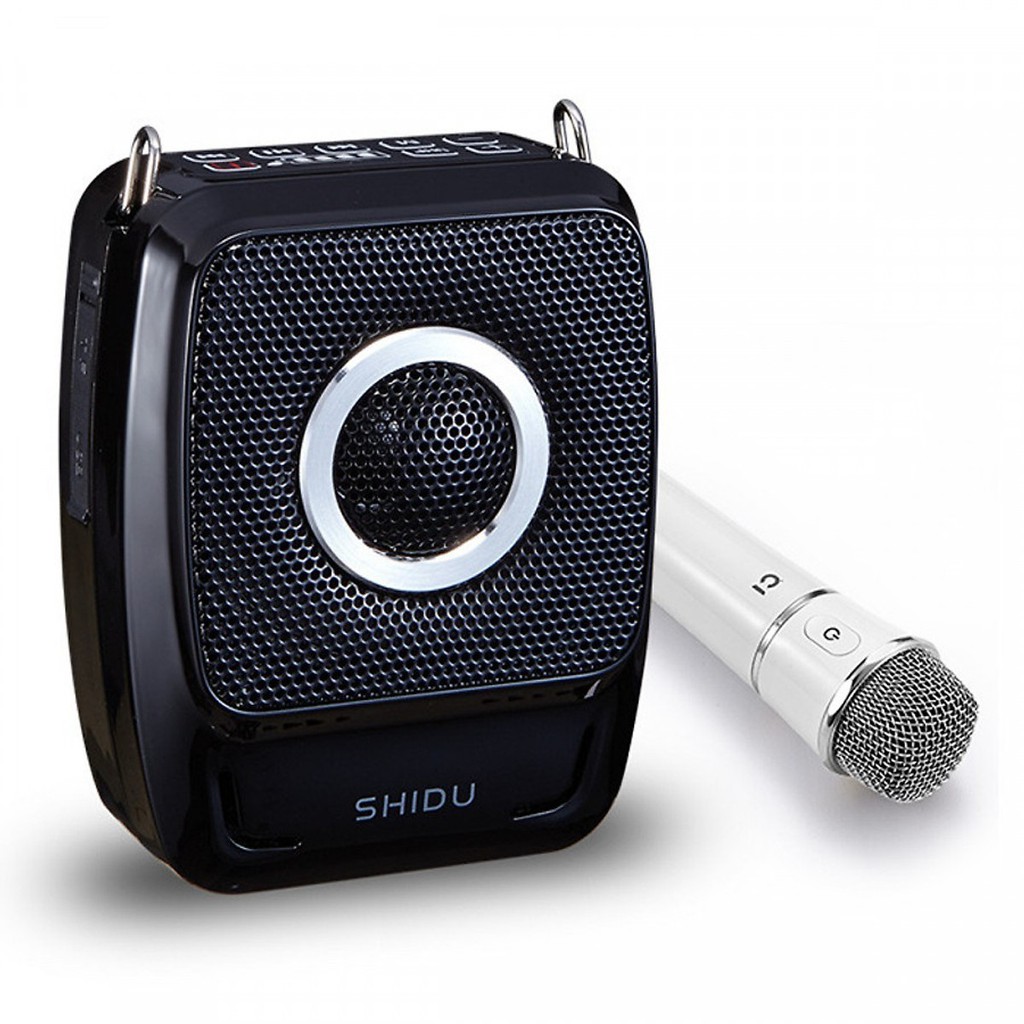 Máy trợ giảng không dây, có bluetooth Shidu SD-S92 (01 Micro cầm tay không dây và 01 micro gài tai có dây)