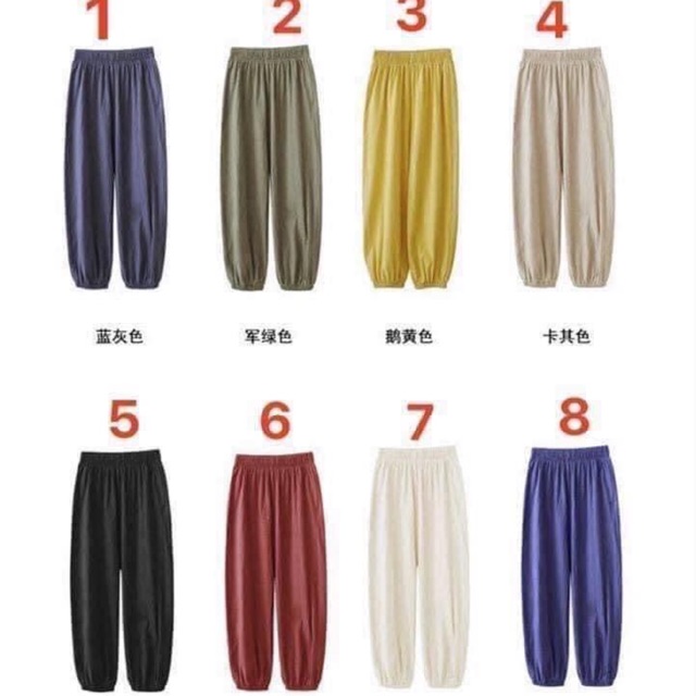 Quần đũi bo gấu