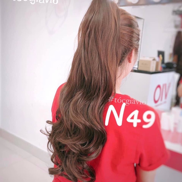 tóc giả ngoặm xù sóng chịu nhiệt 180 độ😍💕-free ship