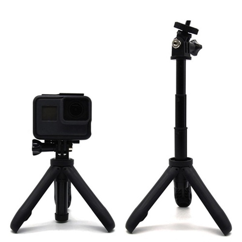 Gậy chụp ảnh mở rộng kèm giá đỡ ba chân cho Gopro Hero 7 6 5 4 3/3+ 2 1 Xiaomi Yi SJcam SJ4000 4K