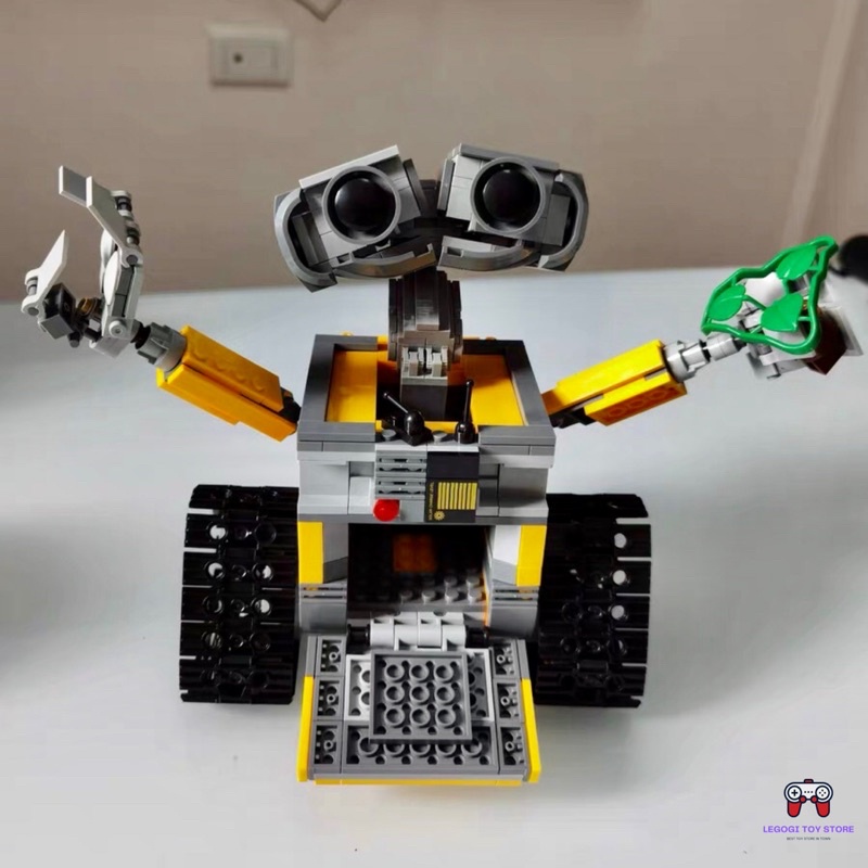Đồ chơi lắp ghép Legogi WALL E ROBOT BIẾT YÊU nhân vật hoạt hình mô hình trang trí trưng bày quà tặng sinh nhật