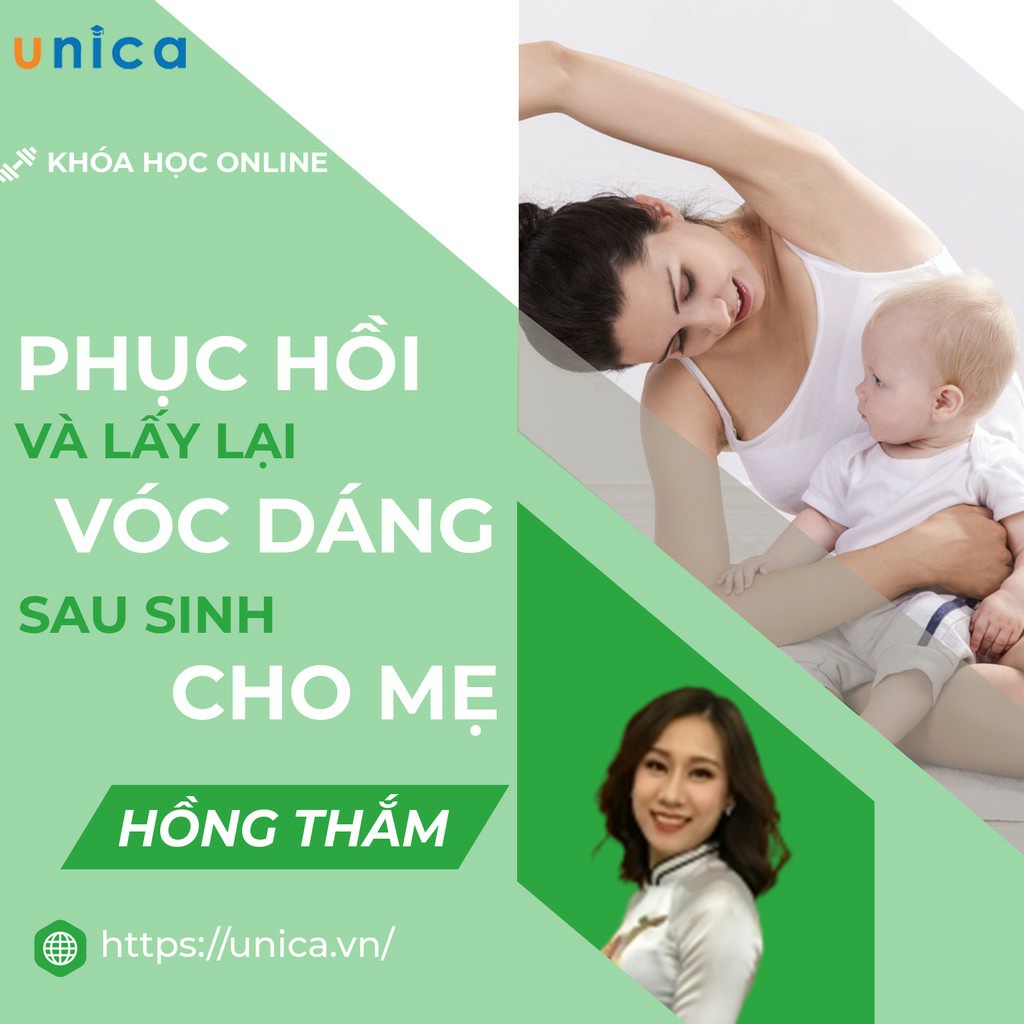 Toàn quốc- [E-voucher] FULL khóa học YOGA Phục hồi và lấy lại vóc dáng sau sinh-giảm cân lá mỡ bụng đẹp da mẹ bầu