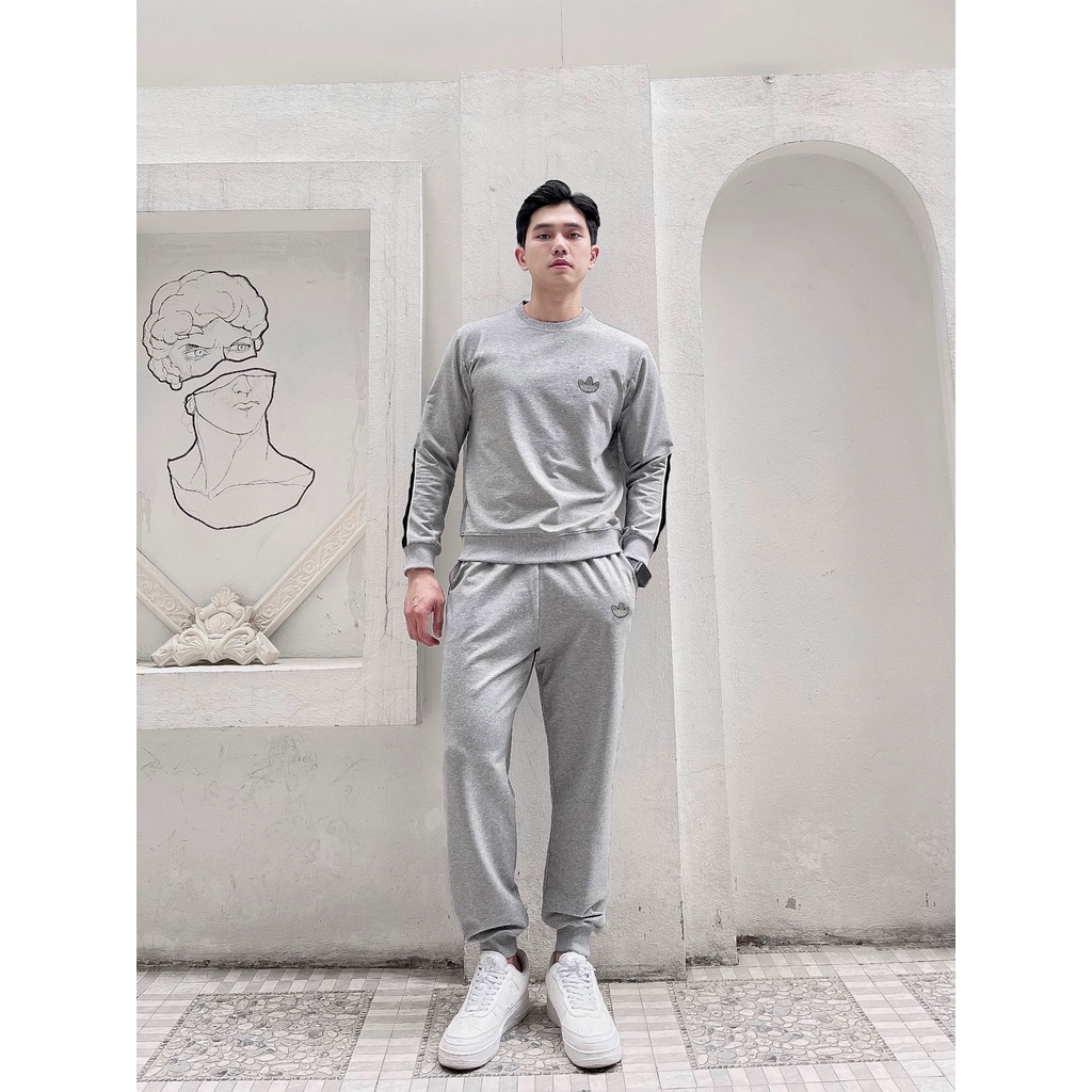 Bộ Dài Tay Thể Thao Nam ADIDAS trẻ trung