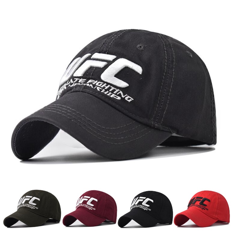 Mũ Lưỡi Trai Cotton Phong Cách UFC Thời Trang Retro