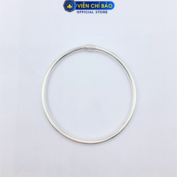 Lắc tay bạc nữ Khóa Chốt chất liệu bạc S925 thời trang phụ kiện trang sức nữ thương hiệu Viễn Chí Bảo L400175