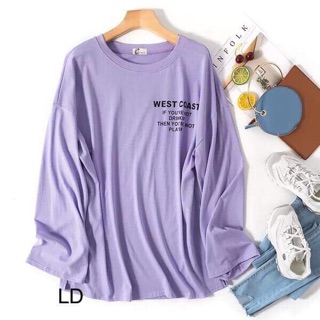 Áo thun WEST dài tay LDU0819