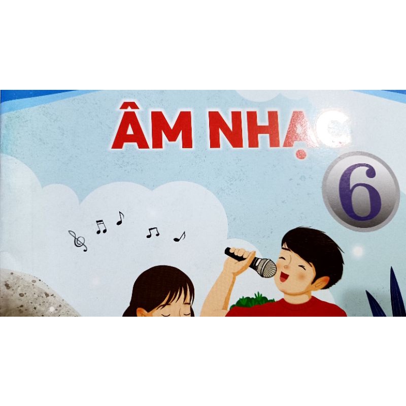 Âm Nhạc lớp 6 và bìa bao