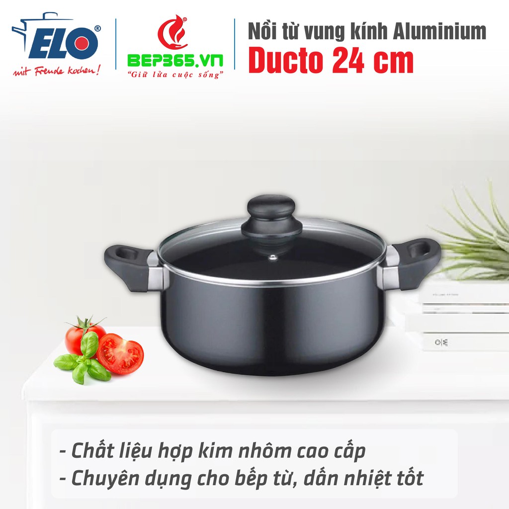 Chảo từ Aluminium Elo Ducto 24cm