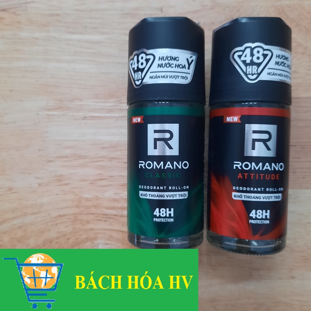 Lăn ROMANO 50ml (CLASSIC hoặc ATTITUDE) - BACH HOA HV