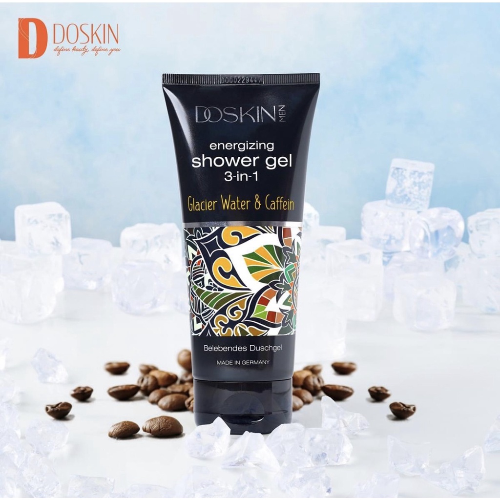 Sữa tắm dưỡng ẩm, sữa tắm nam 3 in 1 Doskin