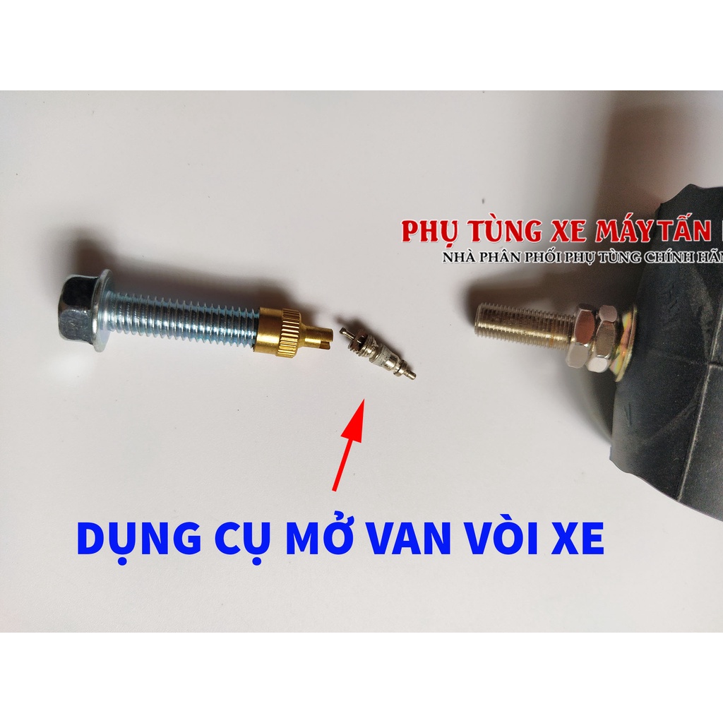 Dụng Cụ Tháo Mở Kim Ti Van Ruột Xe - Xe Đạp - Xe Máy - Ô Tô