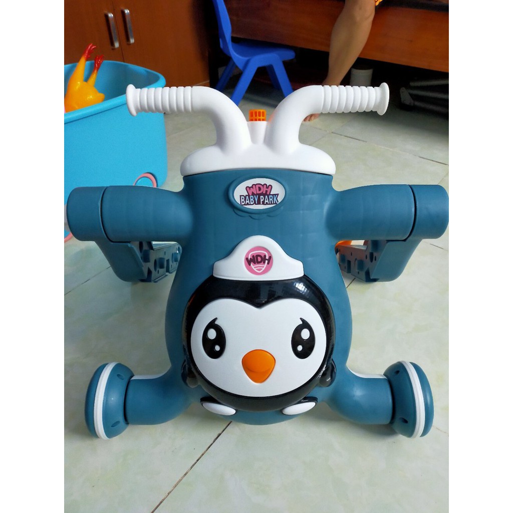 Xe Tập Đi Đa Năng Chống lật Baby Park 3in1 Phát Nhạc: Xe Chòi Chân, Xe Trượt, Xe Tập Đi Phát Nhạc Cho Bé 6m - 5 Tuổi