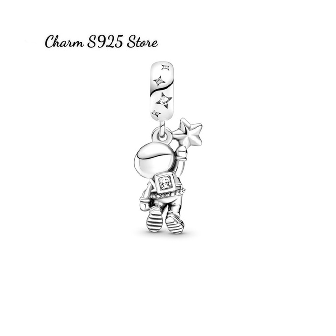 CHARM PAN ALE PHI HÀNH GIA BẠC S925 CAO CẤP