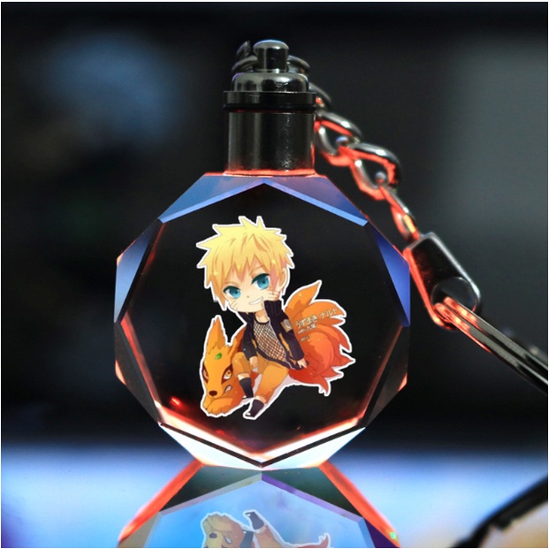 Móc Khóa Pha Lê Phát Sáng Hình Nhân Vật Naruto, Decor Bộ Sưu Tập Anime -  Quà Tặng Sinh Nhật, Đồ Chơi Cho Các Bé