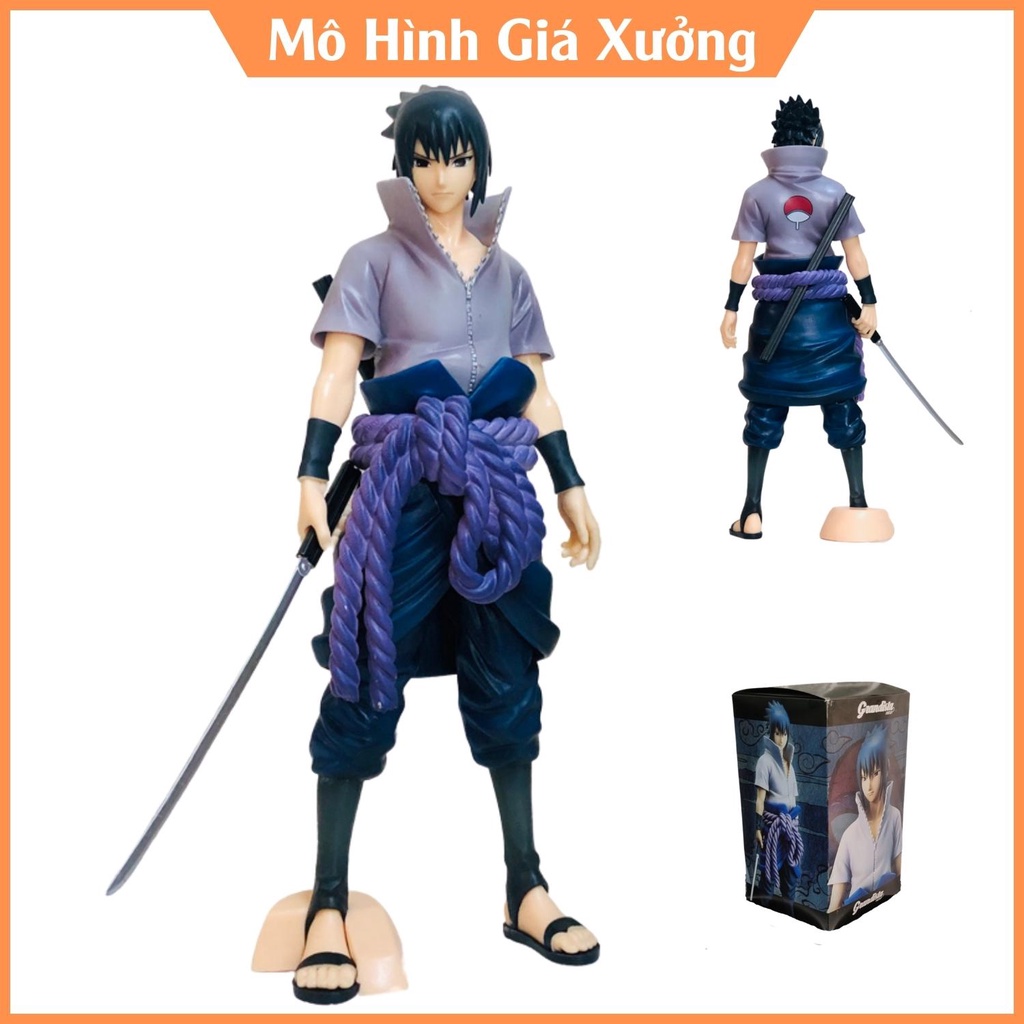 Mô hình Naruto Sasuke Grandista cao 28cm hàng chất lượng cao siêu đẹp figue mô hình sasuke mô hình giá xưởng